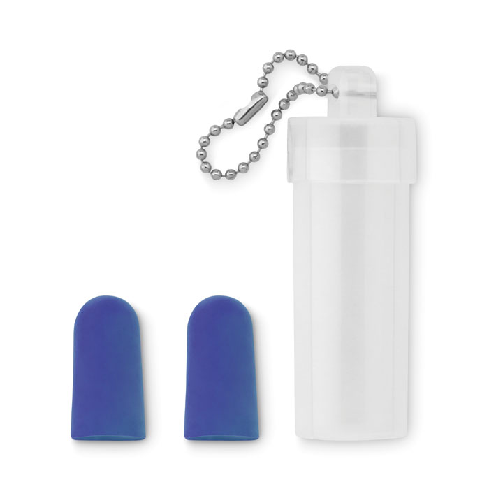 Ausu aizbāžņu komplekts BUDS TO GO plastmasas tūbiņā ar jūsu logo