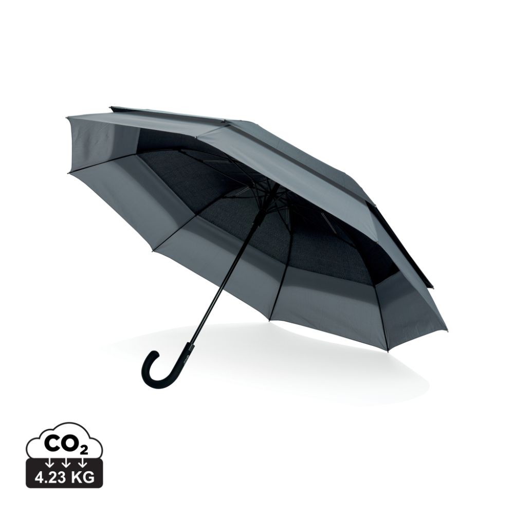 Swiss Peak AWARE™ 23" to 27" expandable umbrella, auto open, with your logo