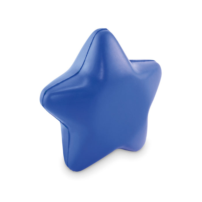 Anti-stress star STARLY, PU squeezable toy with your logo