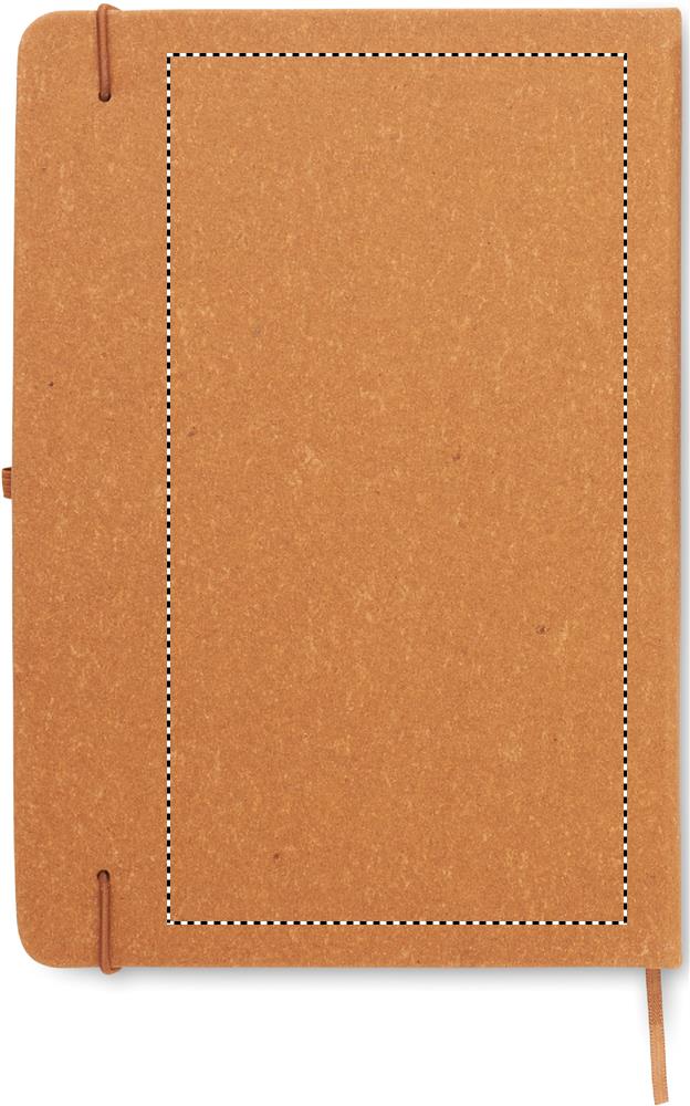 Print position NOTEBOOK BACK