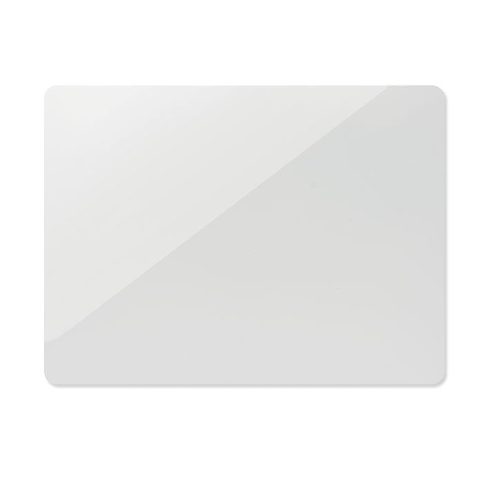 Rectangular magnet MAGREC 100 in PVC, flat 1.5 mm design with your logo