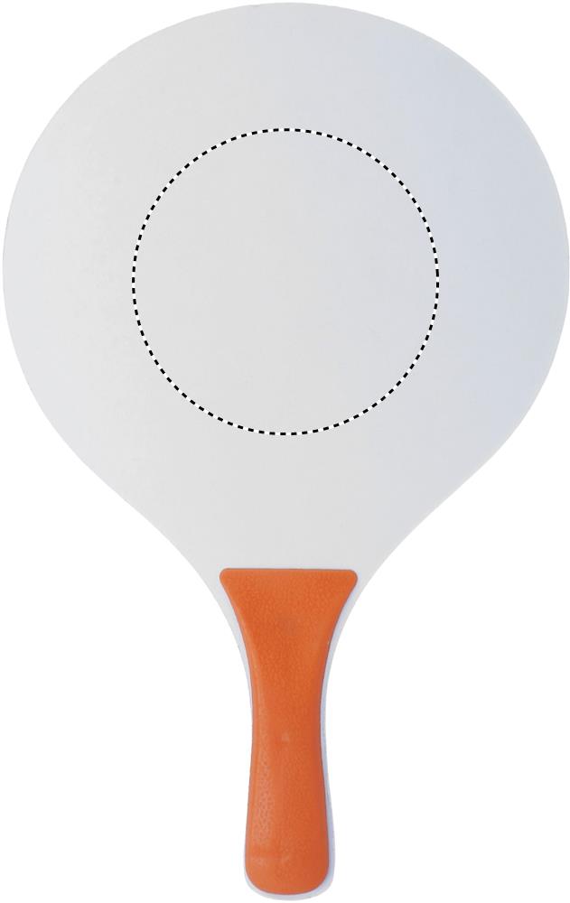 Print position RACKET 1 BACK SCREEN