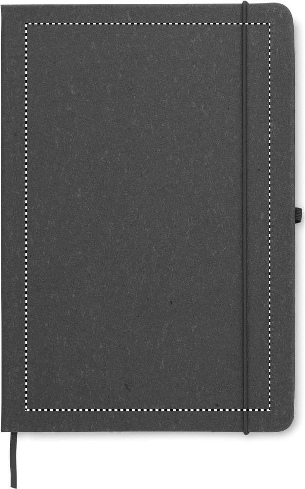 Print position NOTEBOOK FRONT