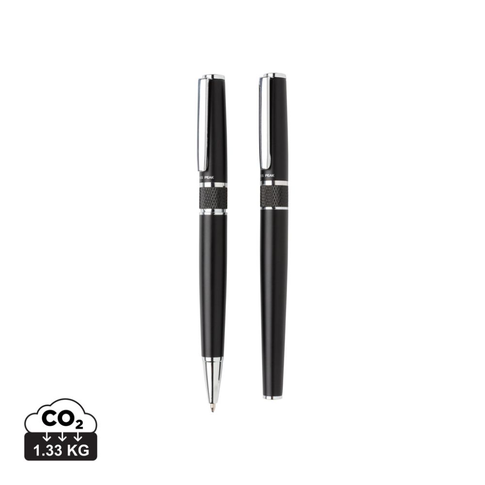 Swiss Peak deluxe pen set with gift box and your logo