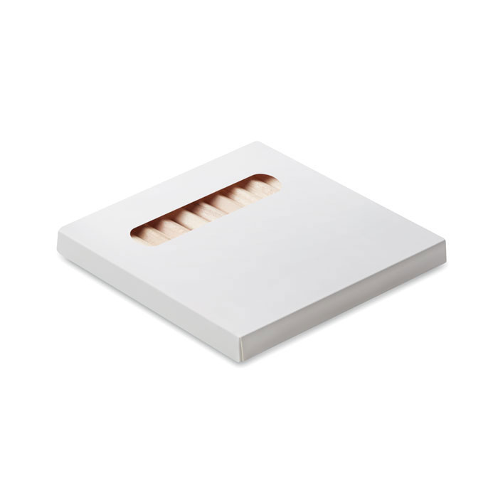 PAINT&RELAX adult drawing set with 12 coloured pencils and 10 cards, with your logo