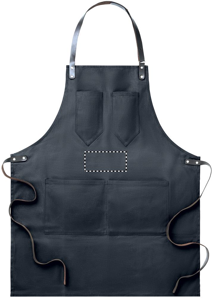 Apdrukas vieta FRONT ABOVE POCKETS